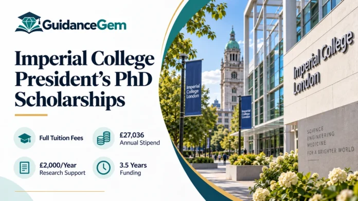 Imperial College President's PhD Scholarships