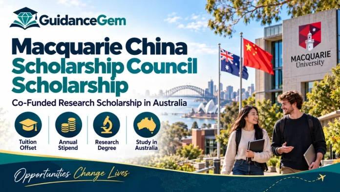 Macquarie China Scholarship Council Scholarship