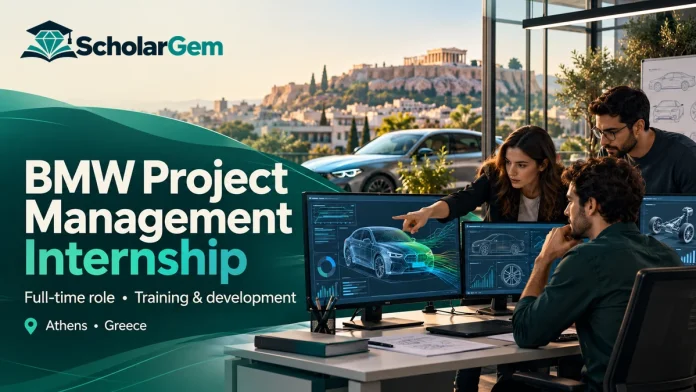 BMW Project Management Internship