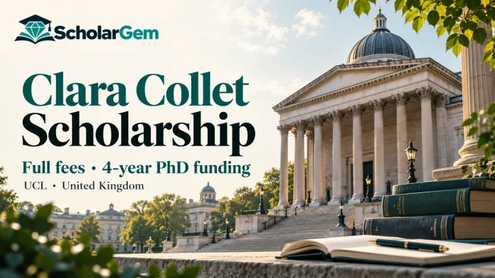 Clara Collet Scholarship
