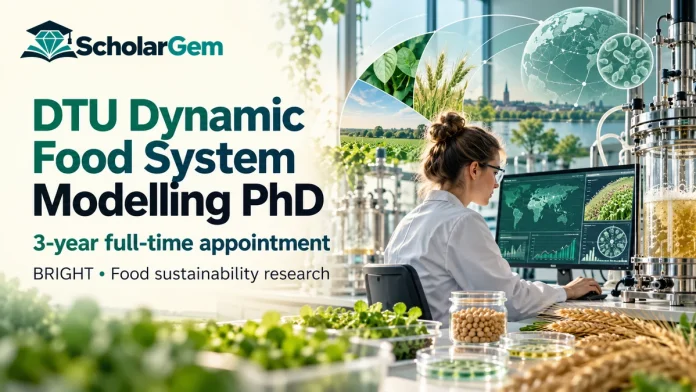 DTU Dynamic Food System Modelling PhD