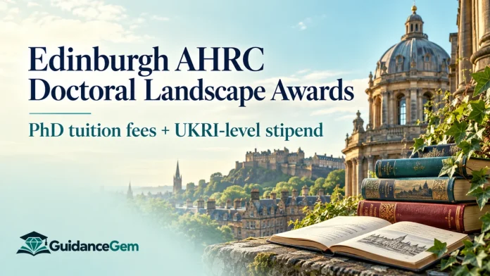 Edinburgh AHRC Doctoral Landscape Awards