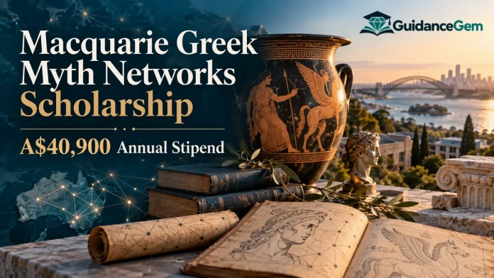 Macquarie Greek Myth Networks Scholarship