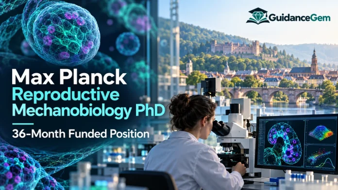 Max Planck Reproductive Mechanobiology PhD